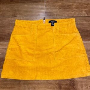 Corduroy skirt